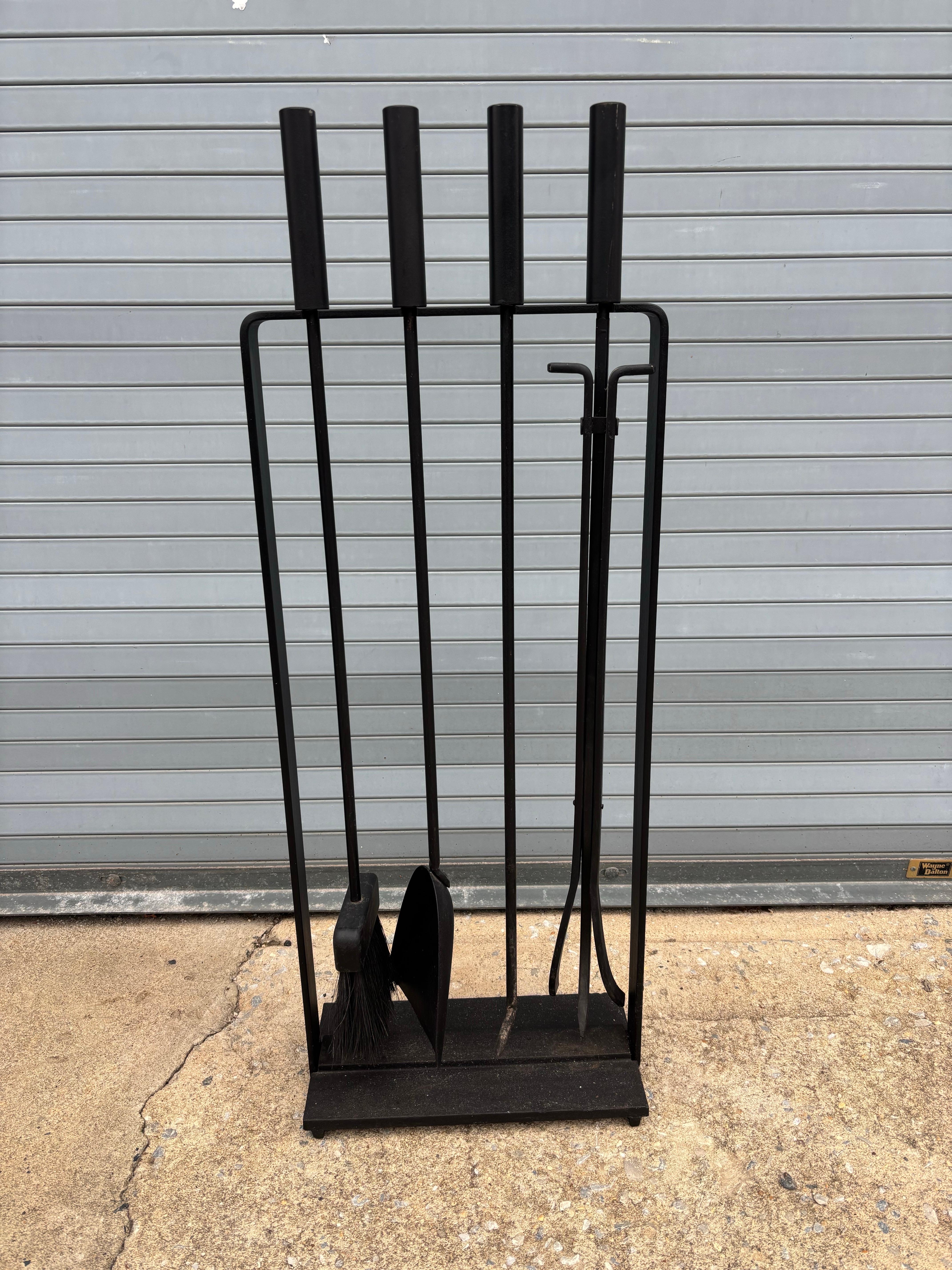 Pilgrim Iron Fireplace Tool Set 1