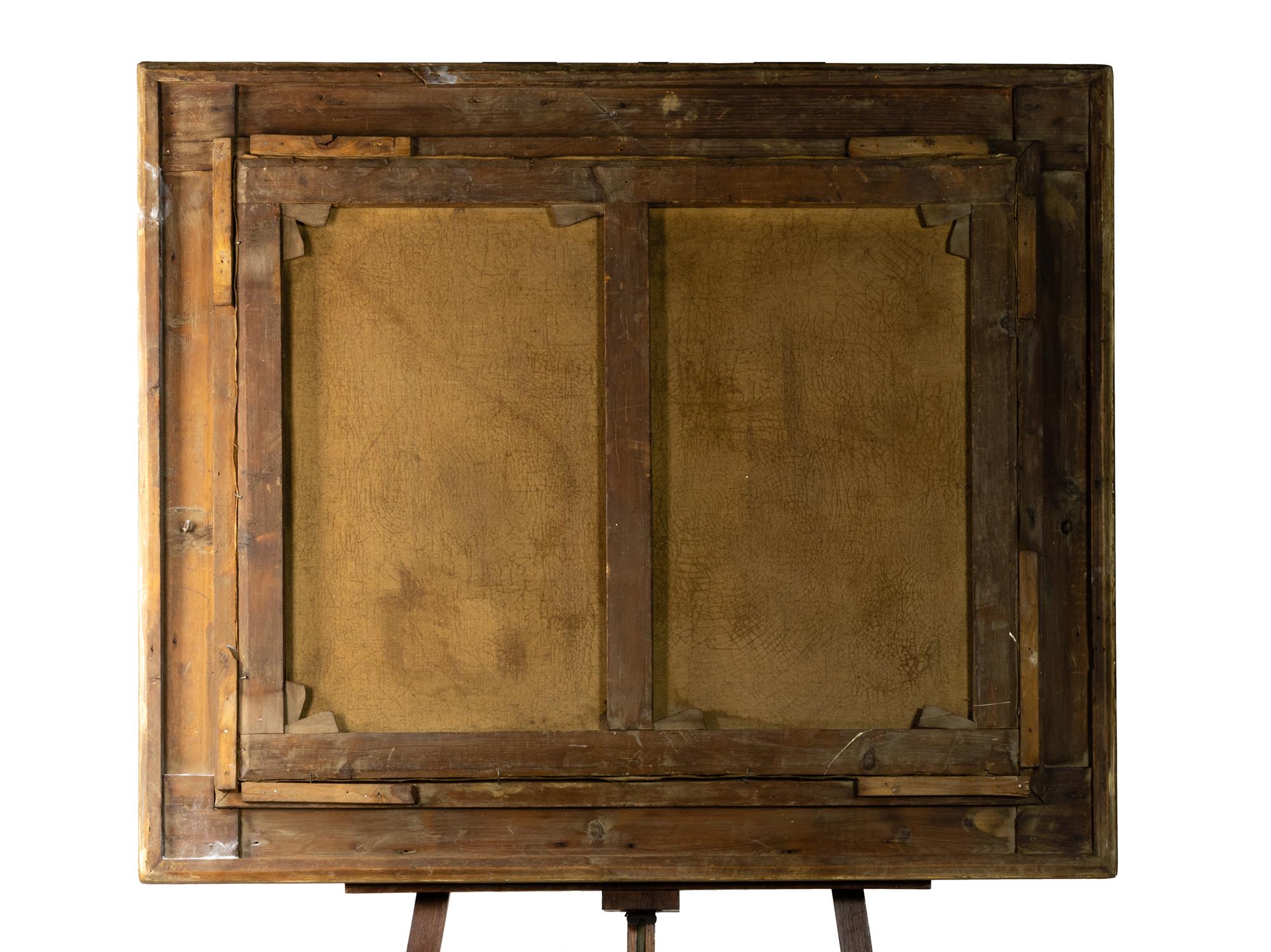 Peregrinación Pintura al óleo barroca francesa (After) Jean-Antoine Watteau siglo XIX en venta