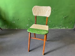 Chaise Pilion, assise et dossier en céramique de Markus Friedrich Staab