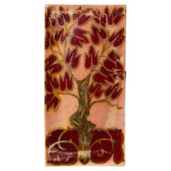 Pilkington Antique Lustre Glaze Tree of Life Tile