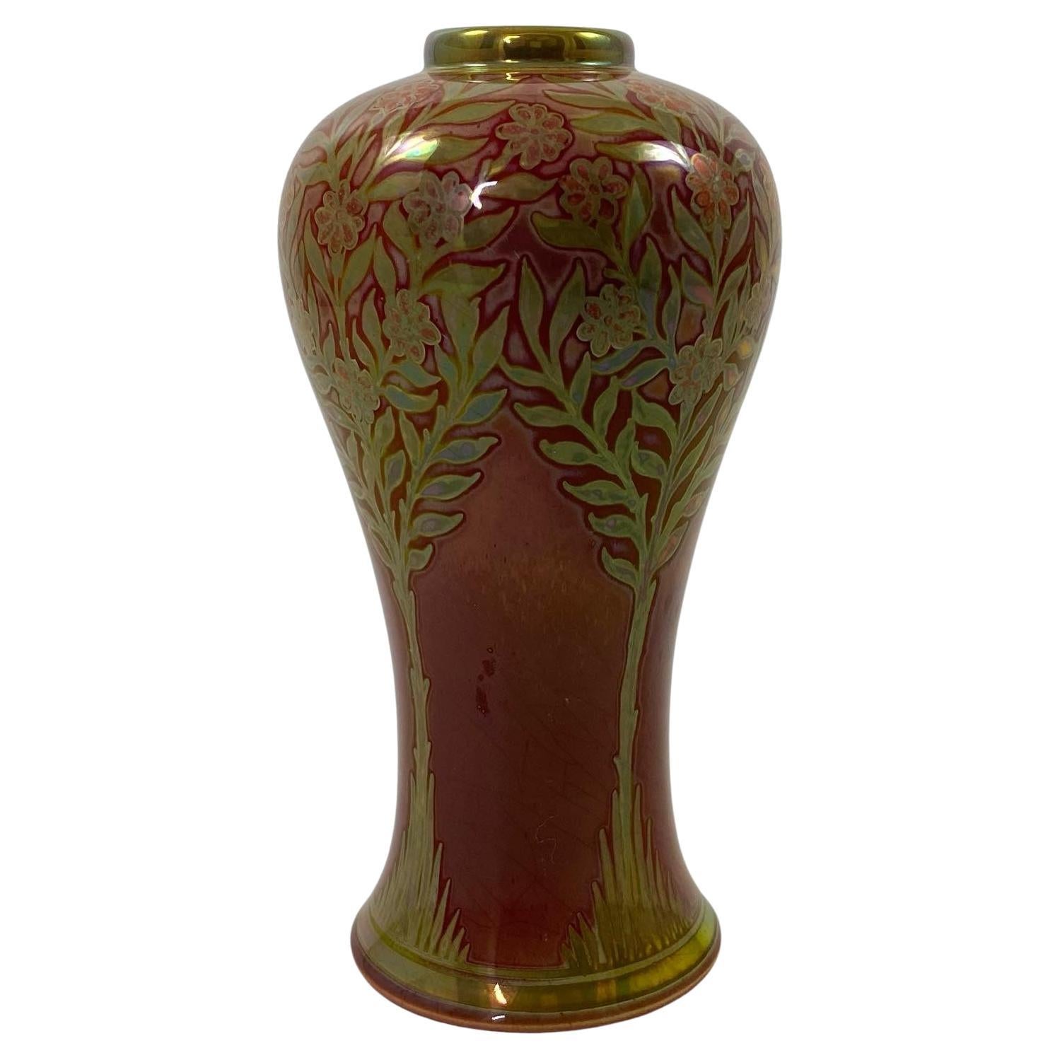 Pilkington Royal Lancastrian Lustre Vase, Charles Cundall, c. 1910