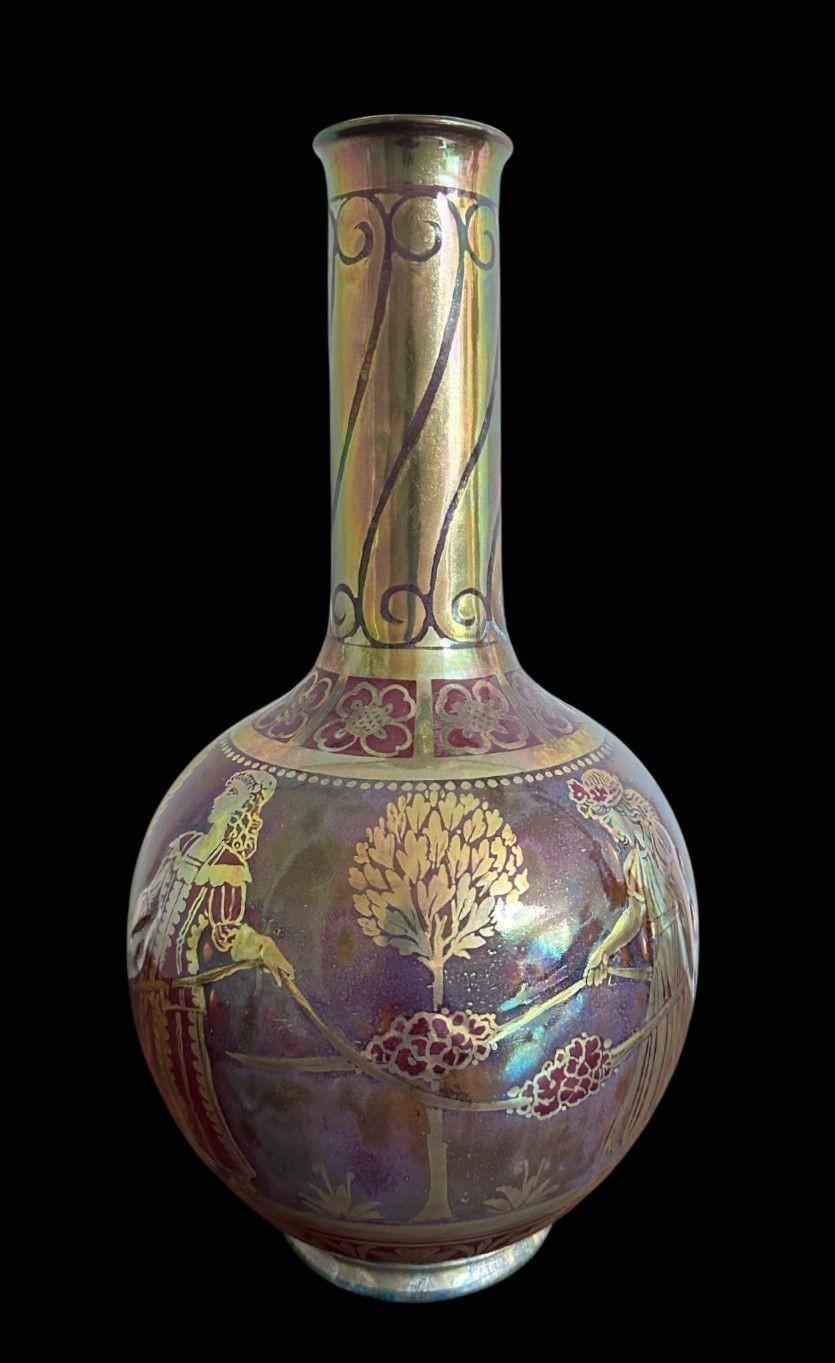 Vase Lustre de Pilkington en vente 1