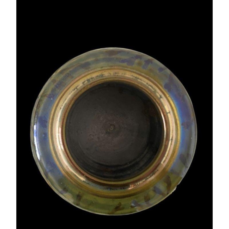 Pilkington's Royal Lancastrian Lustre Vase Decorated with Fish, 1911 In Good Condition In Chipping Campden, GB