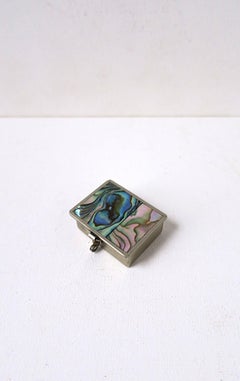 Pill Box Abalone Seashell