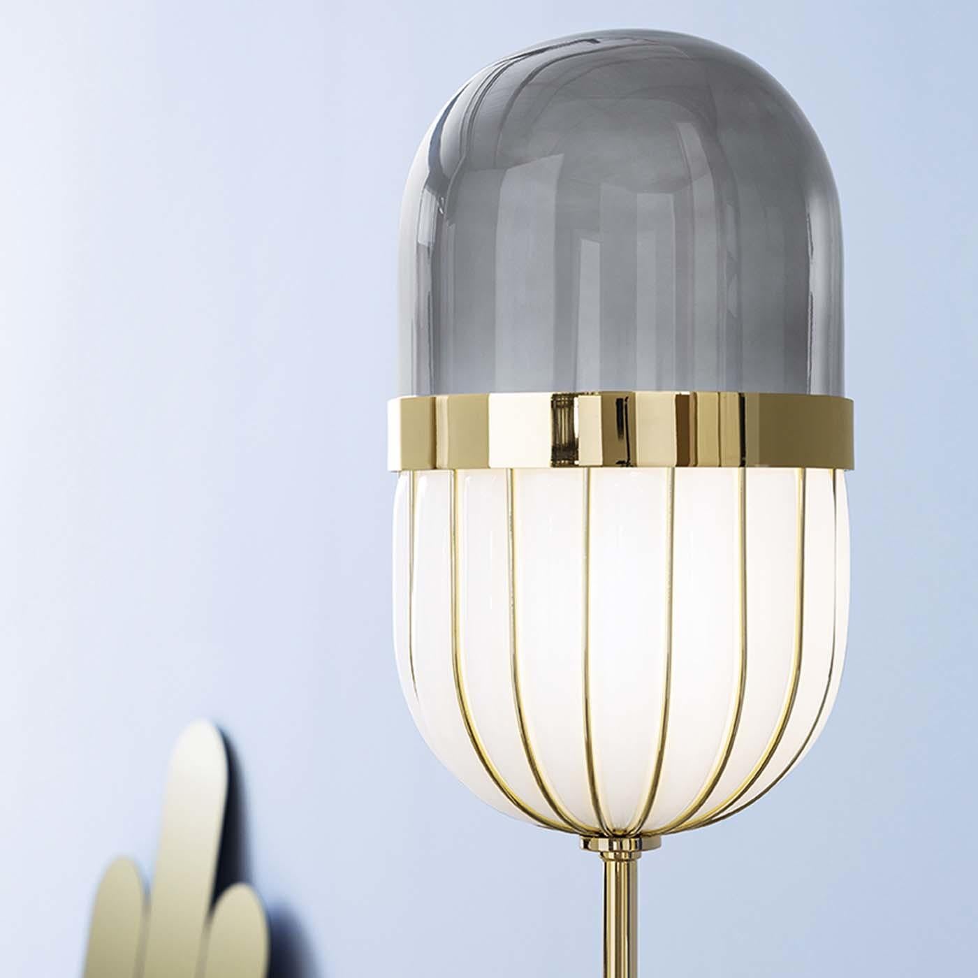 Italian Pill Table Lamp by Matteo Zorzenoni For Sale