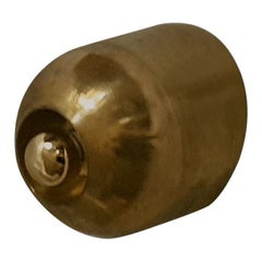 Pilla Handcrafted Brass Sculptural Wall and Ceiling Lamp by Jan Garncarek