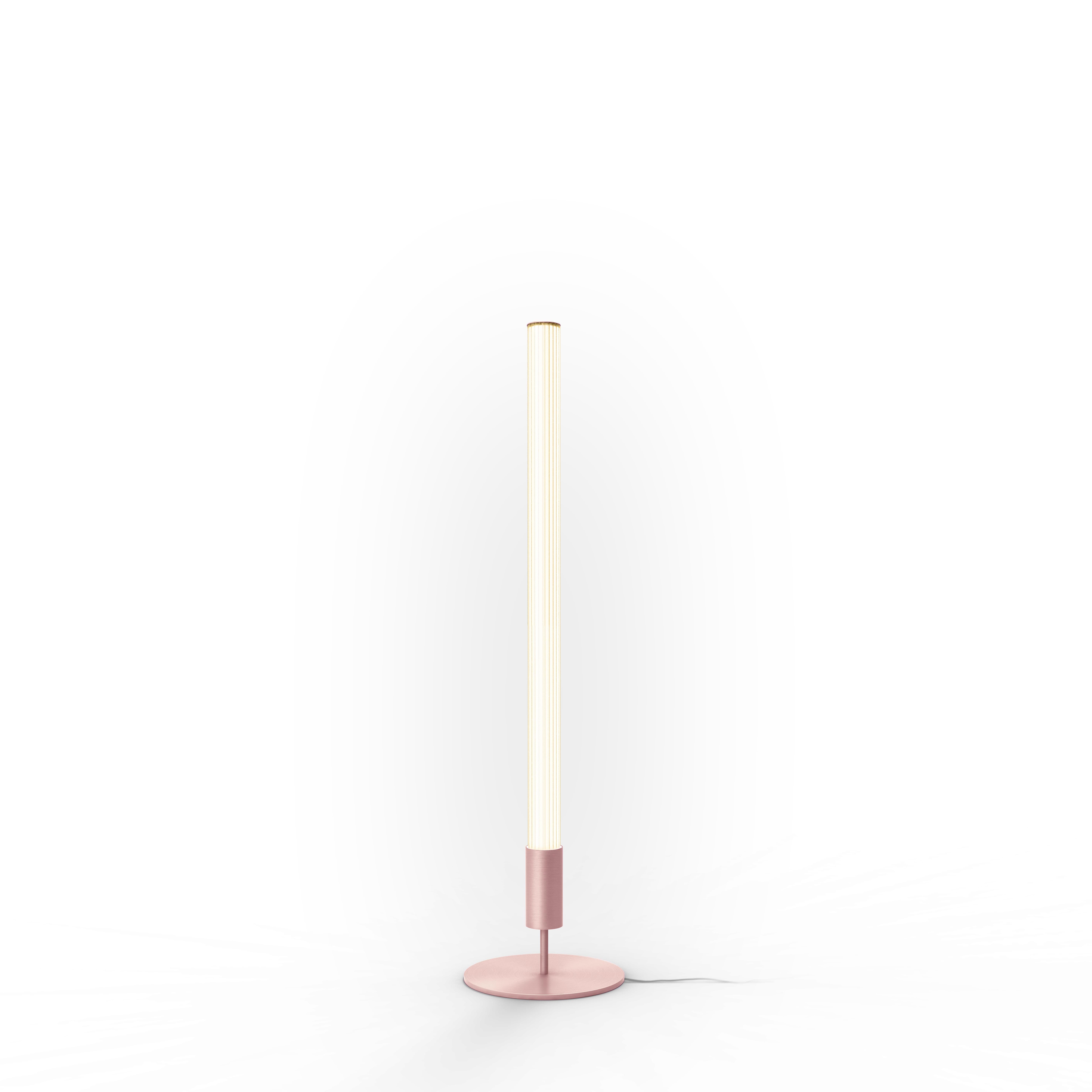 Lampada da terra contemporanea Pillar 120 in alluminio anodizzato nero di JSPR in vendita 2