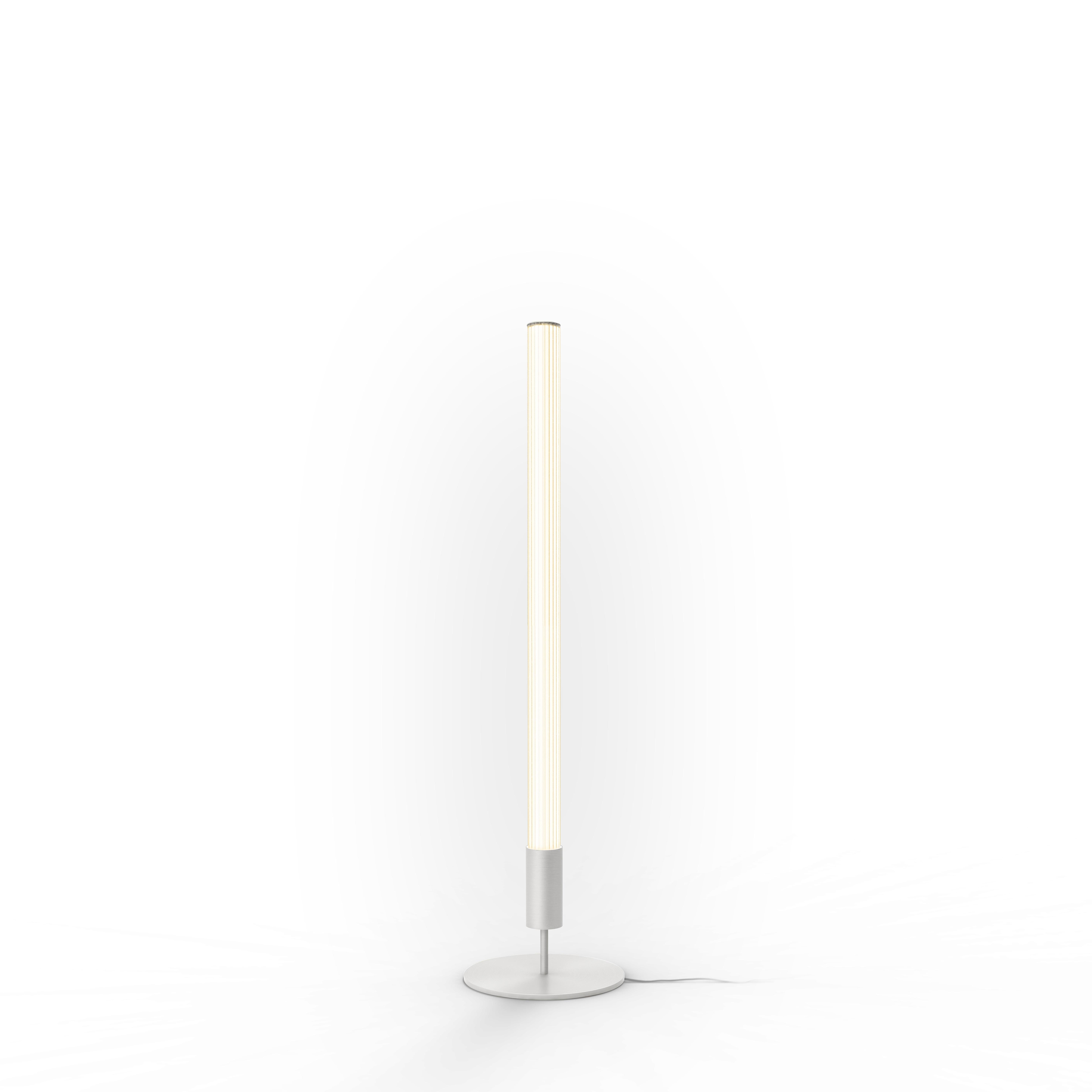 Lampada da terra contemporanea Pillar 120 in alluminio anodizzato nero di JSPR in vendita 3