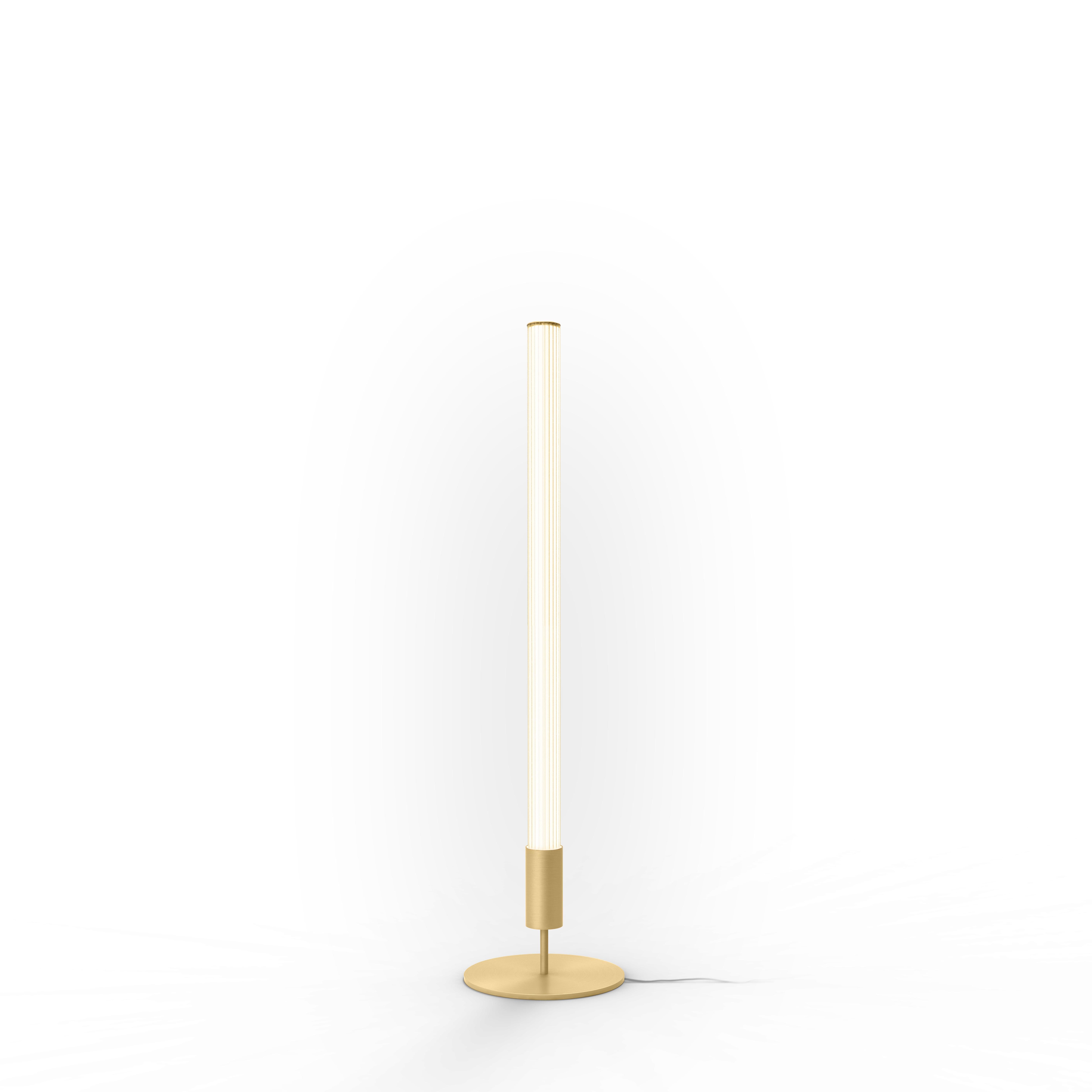 Alluminio Lampada da terra contemporanea Pillar 120 in alluminio anodizzato nero di JSPR in vendita