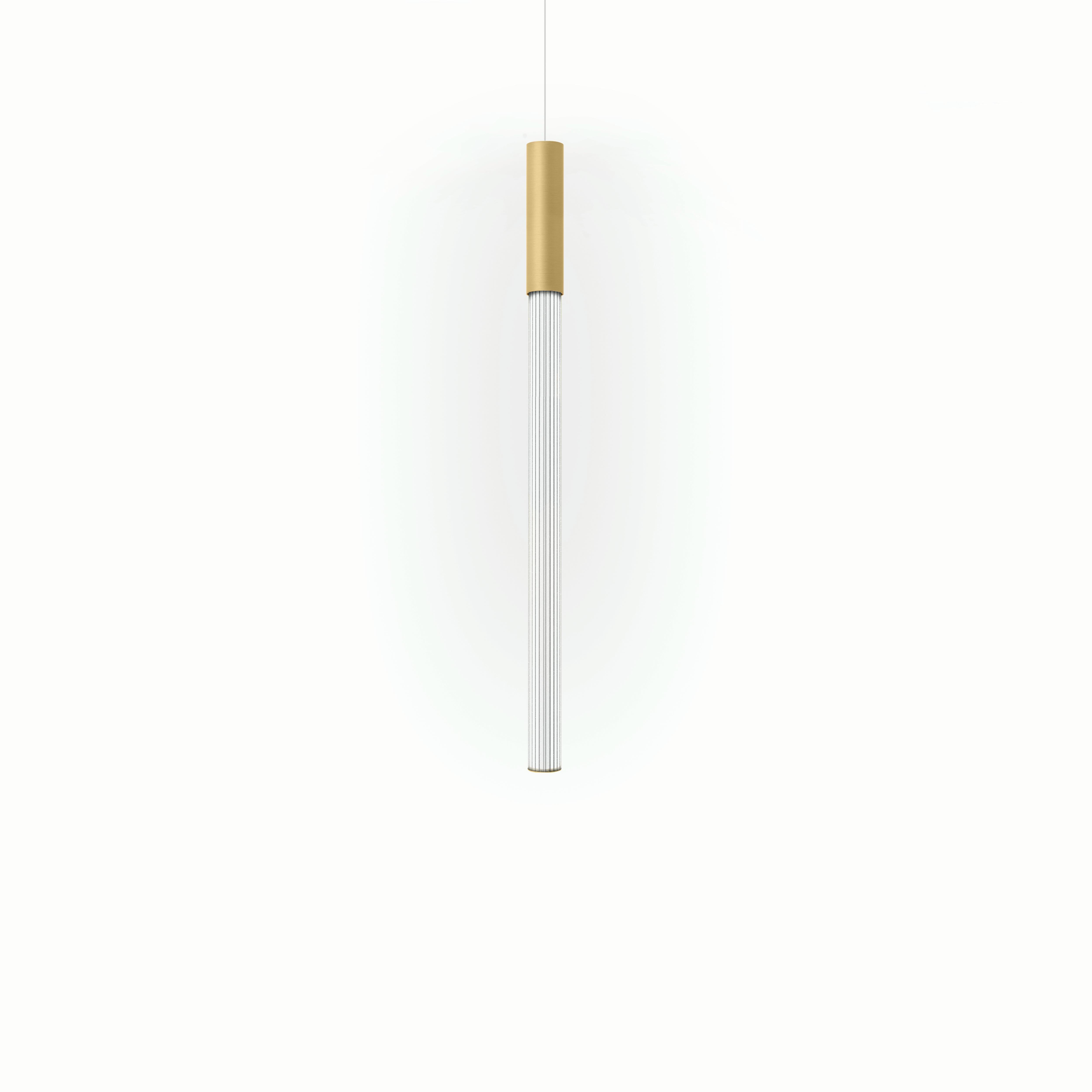 Lampada a sospensione contemporanea Pillar 125 Vertical Bronze Aluminum di JSPR In condizioni Nuovo in vendita a Geneve, CH