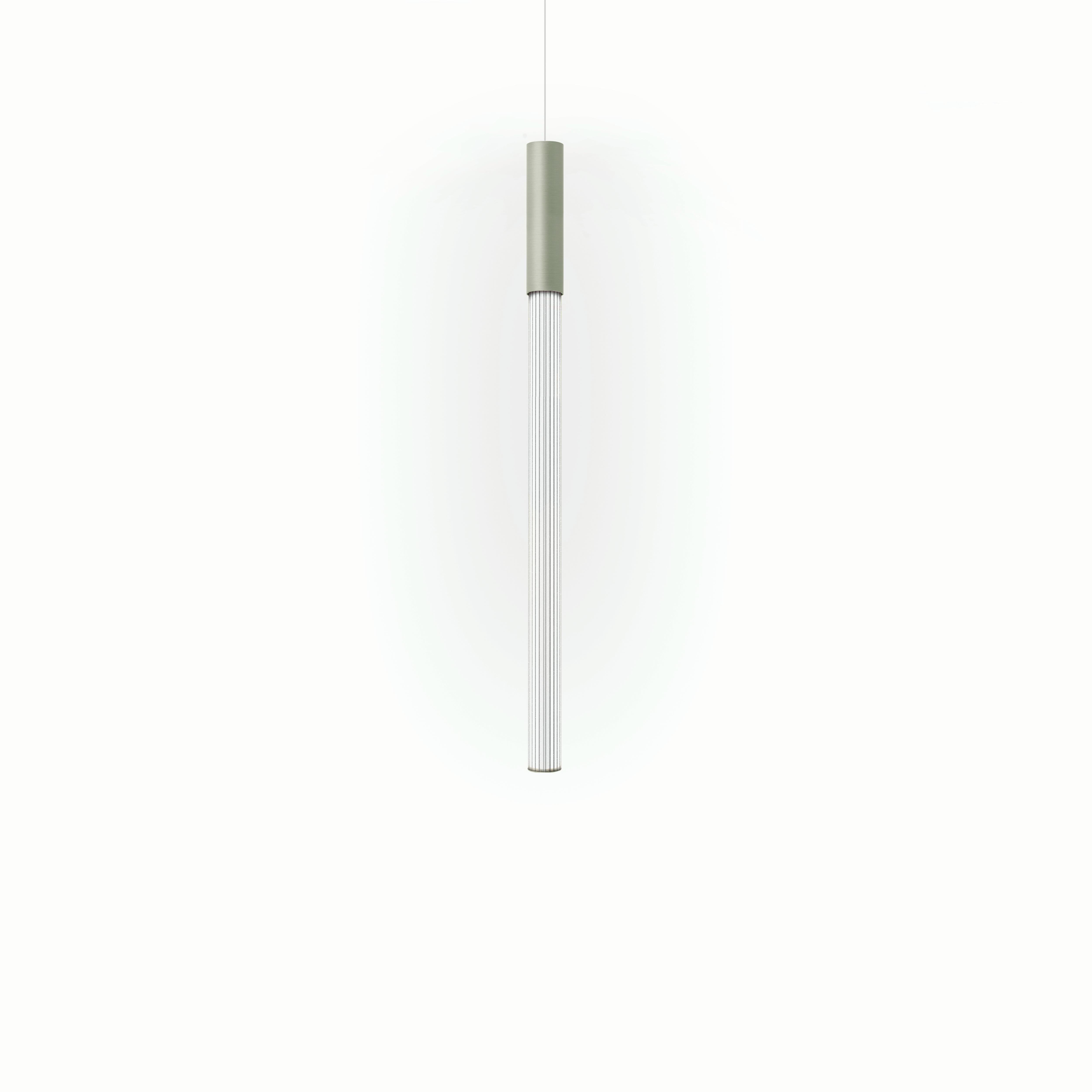 XXI secolo e contemporaneo Lampada a sospensione contemporanea Pillar 125 Vertical Bronze Aluminum di JSPR in vendita