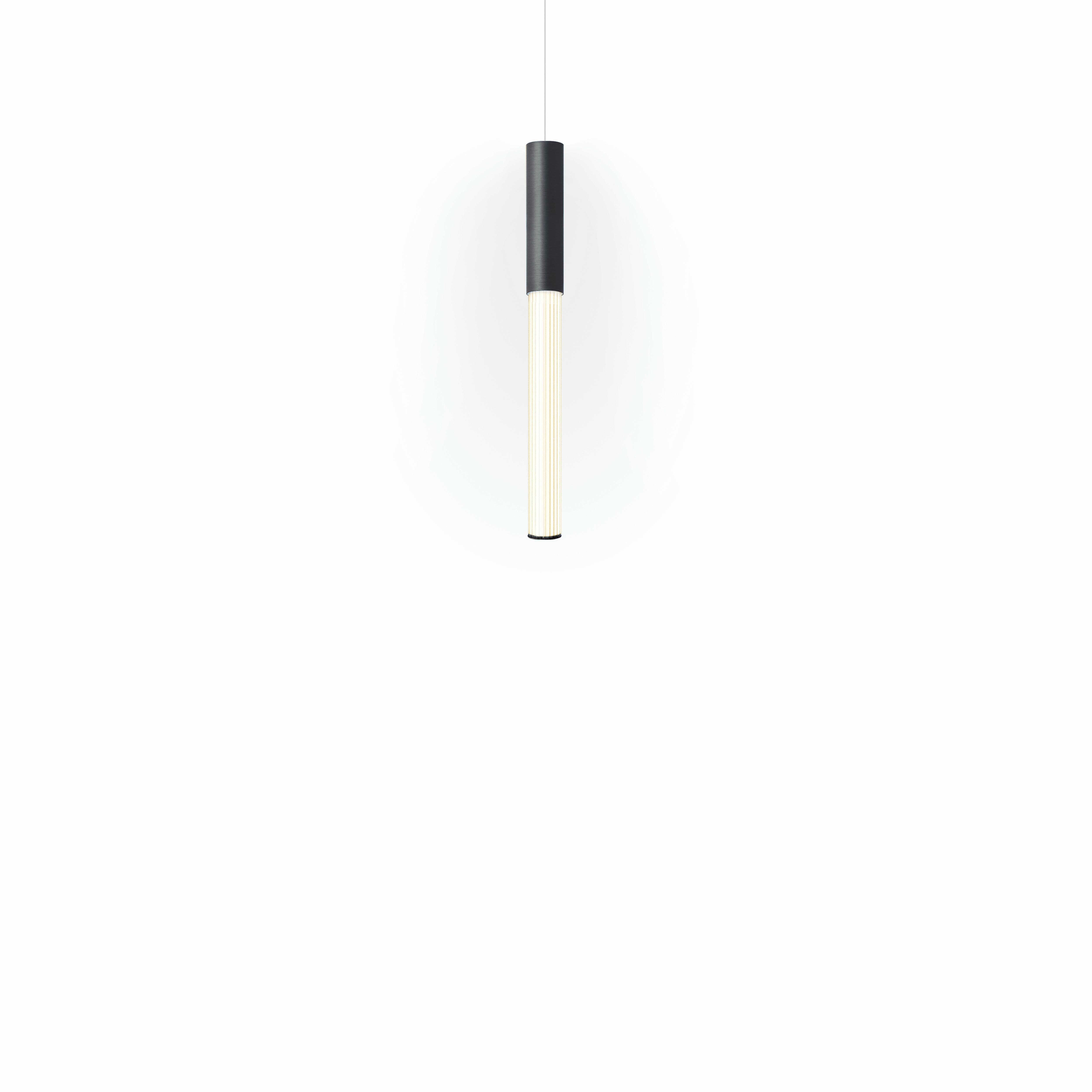 Pilar 75 Vertical Aluminio Rosa Lámpara Colgante Contemporánea by JSPR Holandés en venta