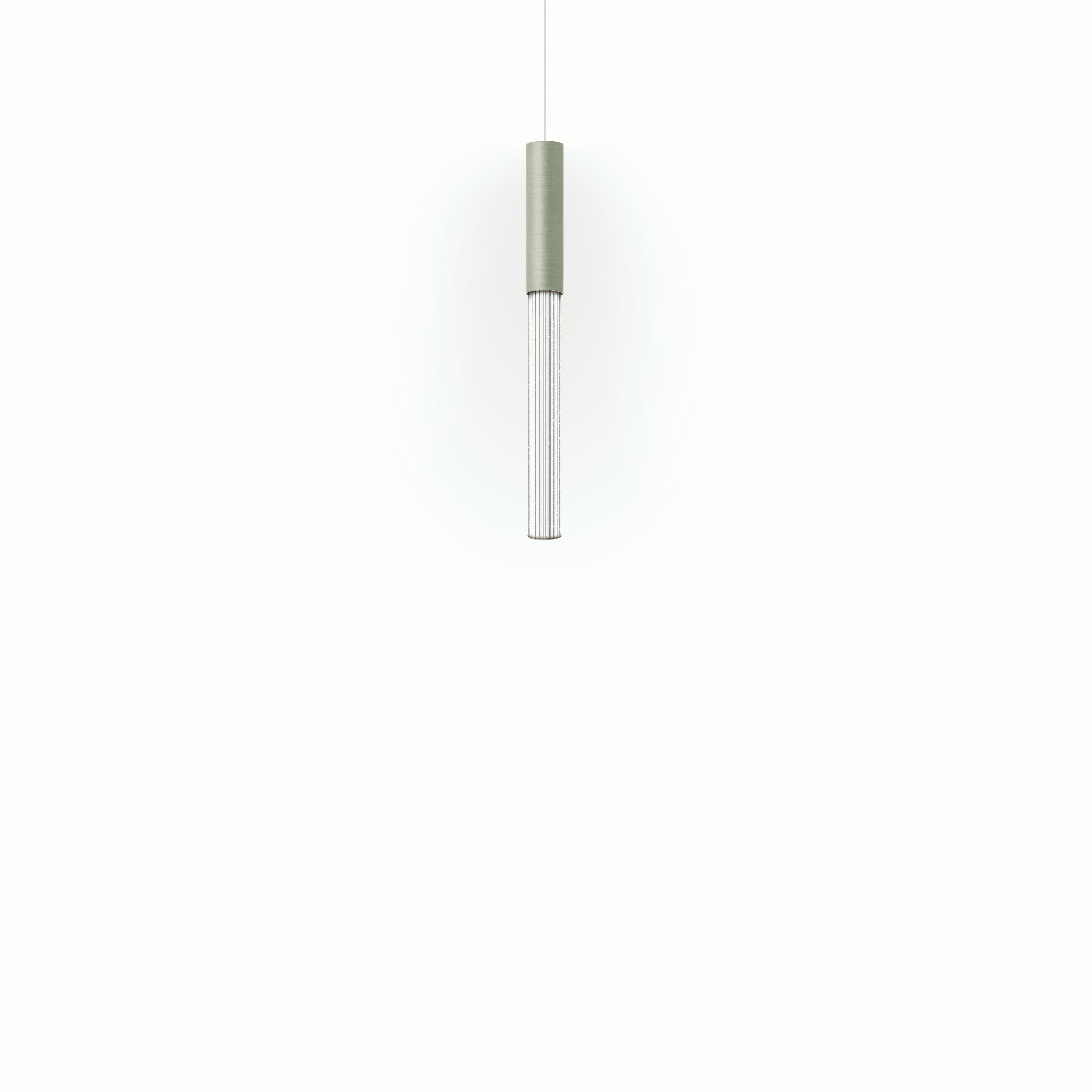 Pilar 75 Vertical Aluminio Rosa Lámpara Colgante Contemporánea by JSPR en venta 1
