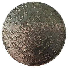 Pillar Dollar coin 1760 Super rare coin authentic with certificate