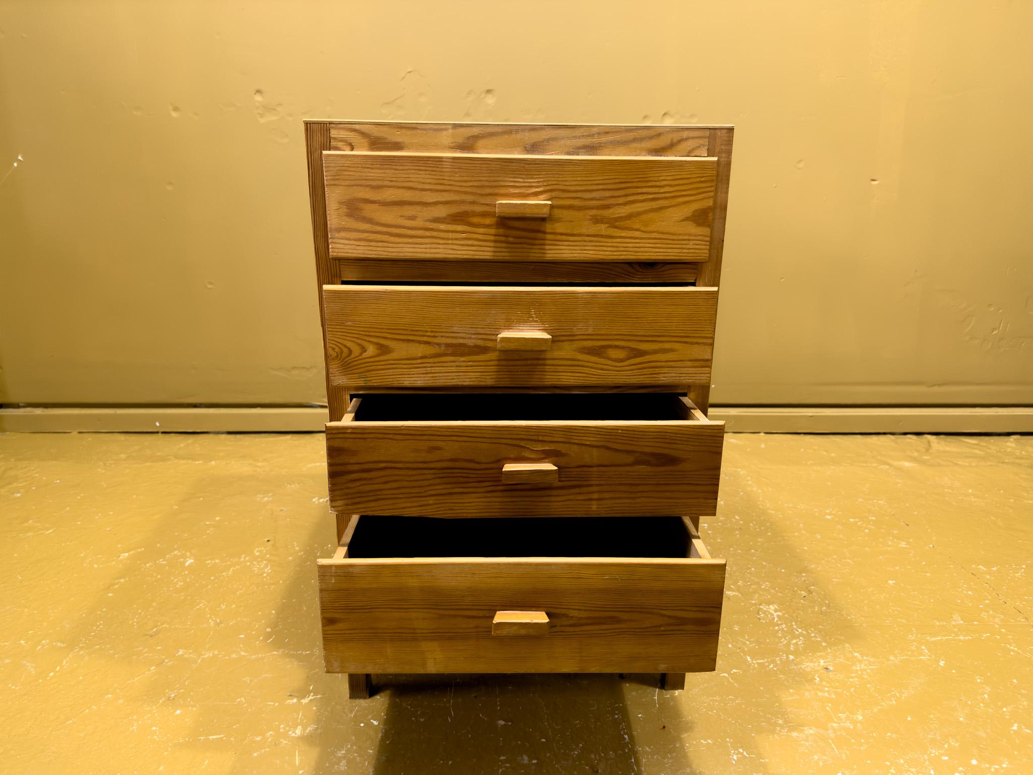 Mid-Century Modern Pillar Drawer Units For Sale