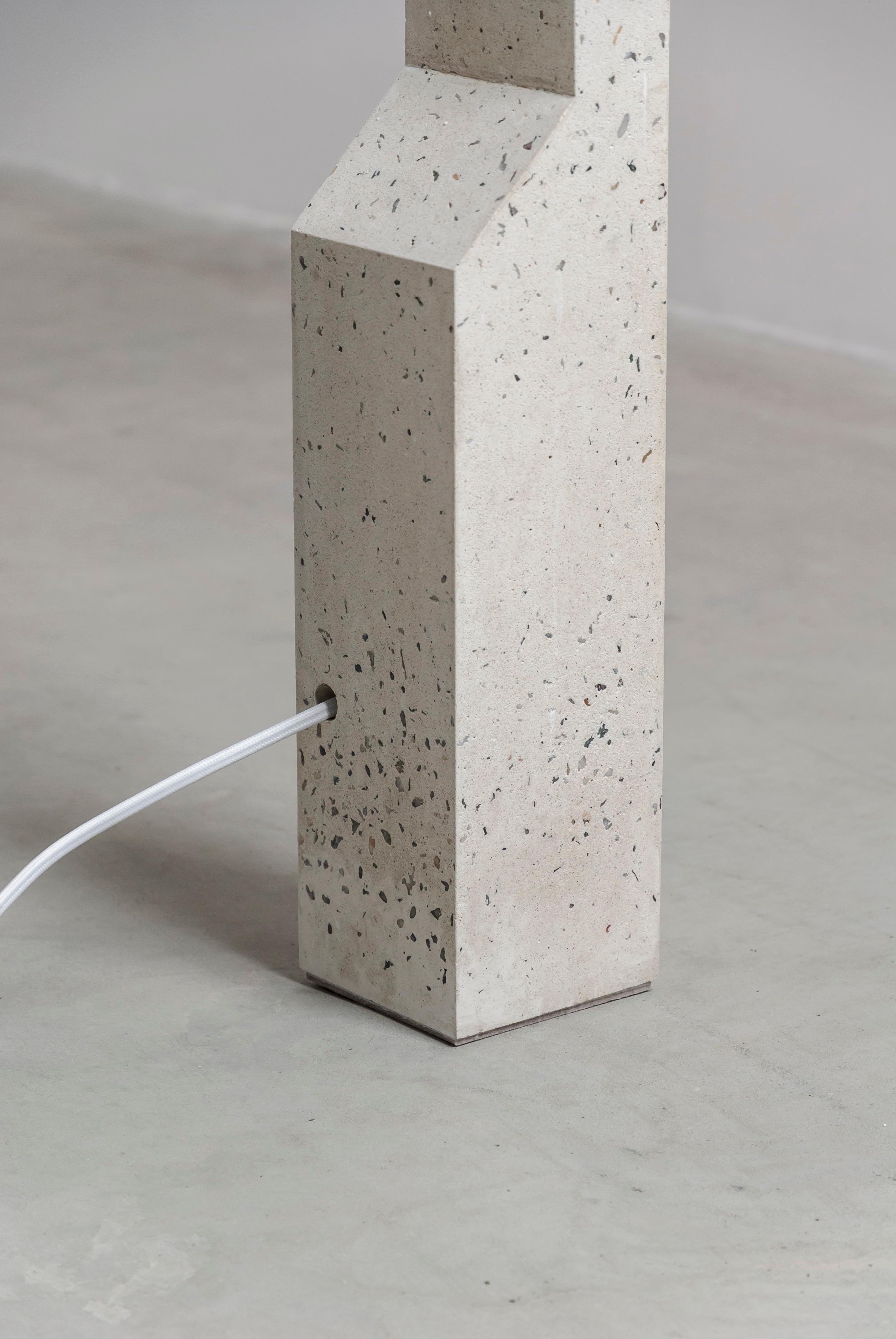 Brutalist Pillar Floor Lamp