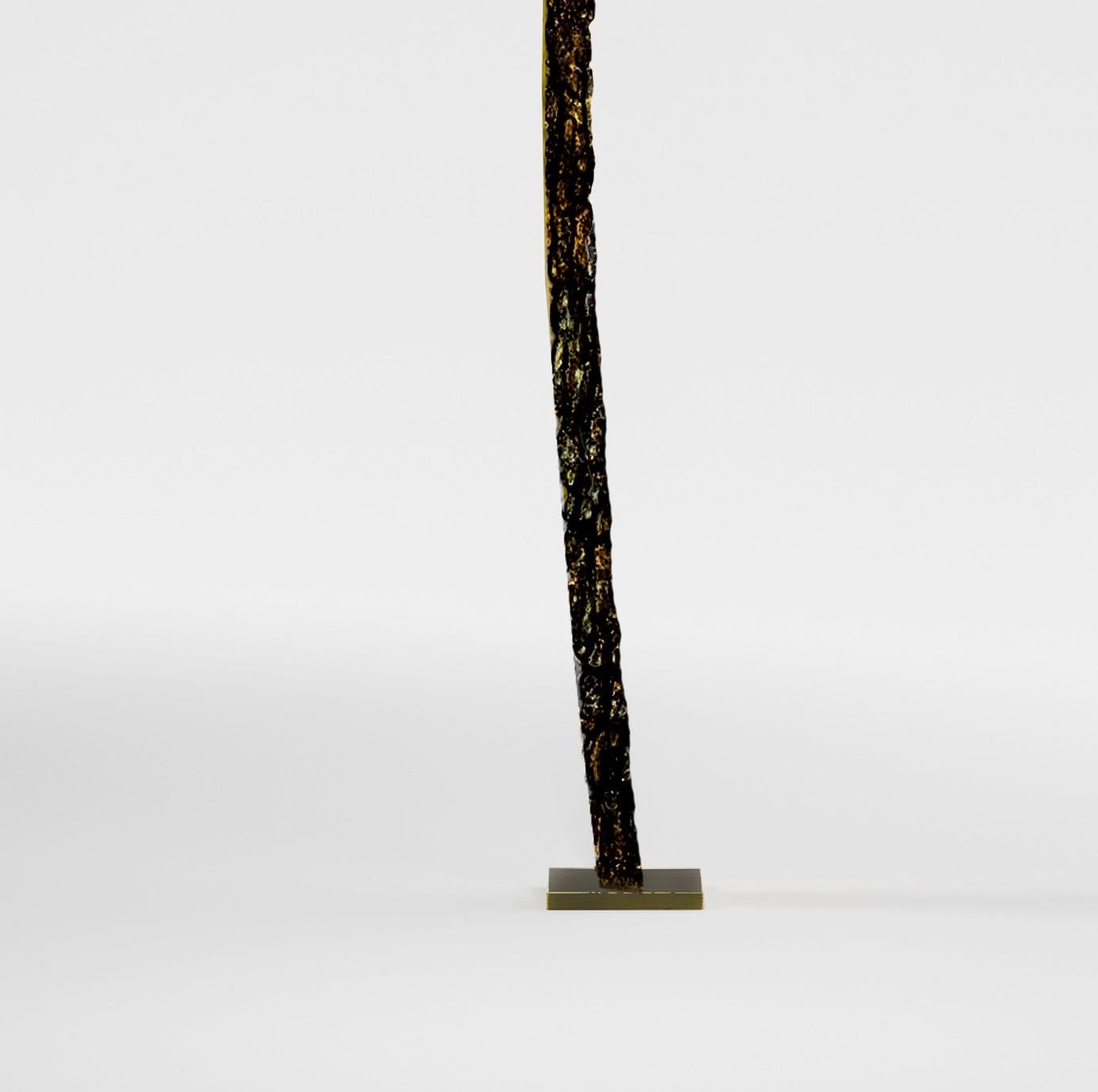Freistehende Bodenskulptur mit Säulen von Lionel Hamon (Französisch) im Angebot