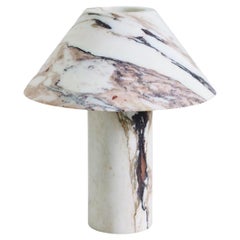 Pillar Lamp Calacatta Viola Marble by Henry Wilson