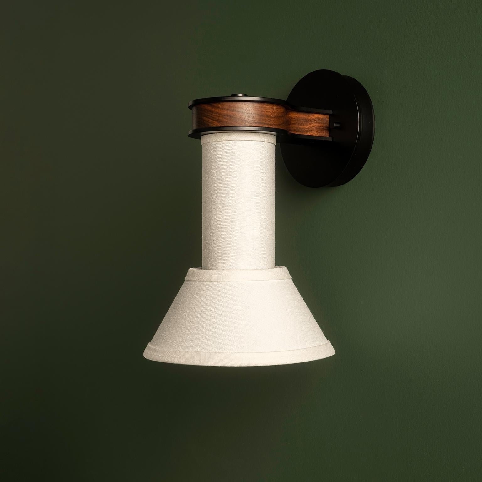 Pillaret Drop Sconce by Studio DUNN In New Condition For Sale In Rumford, RI