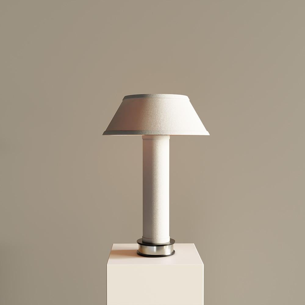 Aluminium Lampe de table Pillaret par Studio DUNN en vente