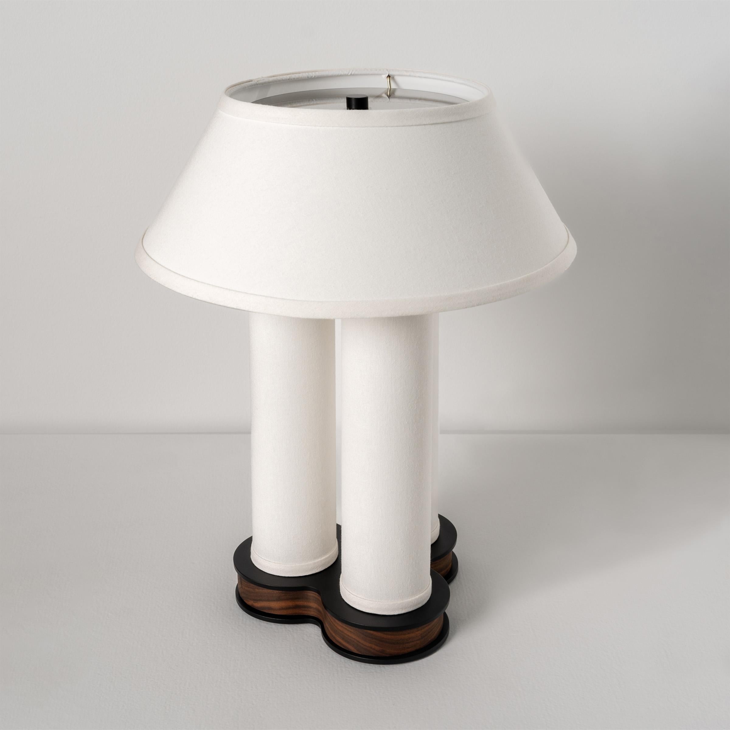 Pillaret Trio 18in Table Lamp by Studio Dunn For Sale 3