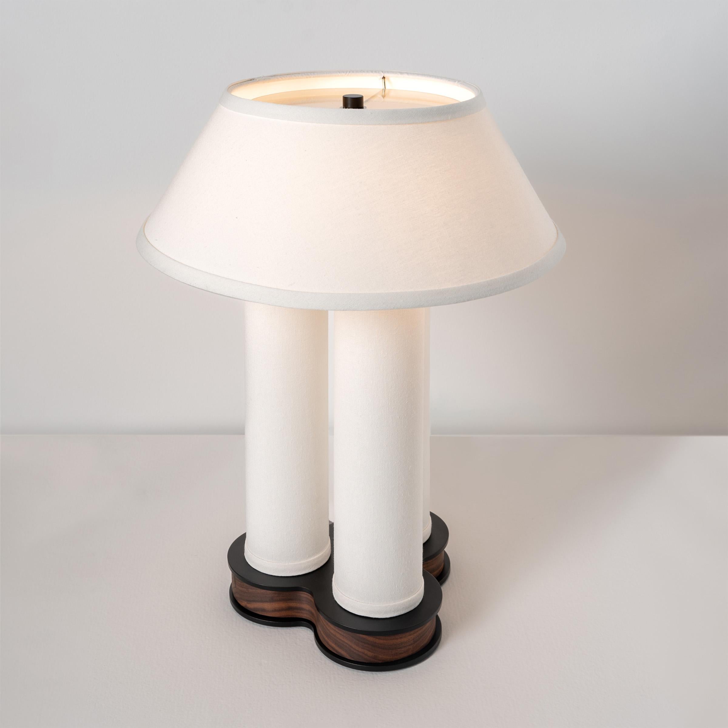 Pillaret Trio 18in Table Lamp by Studio Dunn For Sale 4