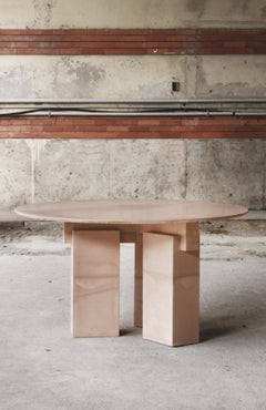 Pillars Massive Concrete Dinner Table