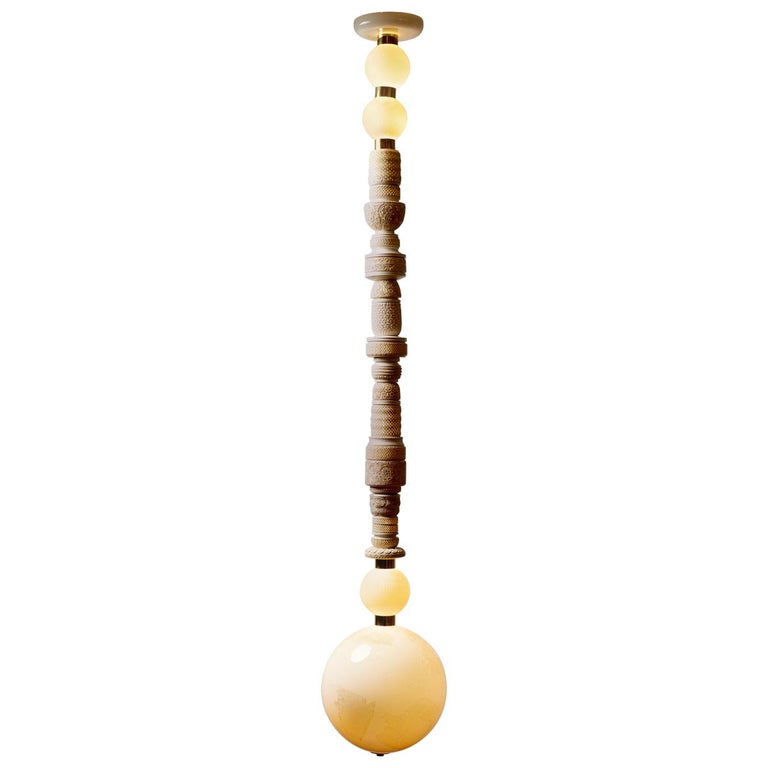 Feyza Kemahlioglu Pillars of Meerschaum Lamp,  New