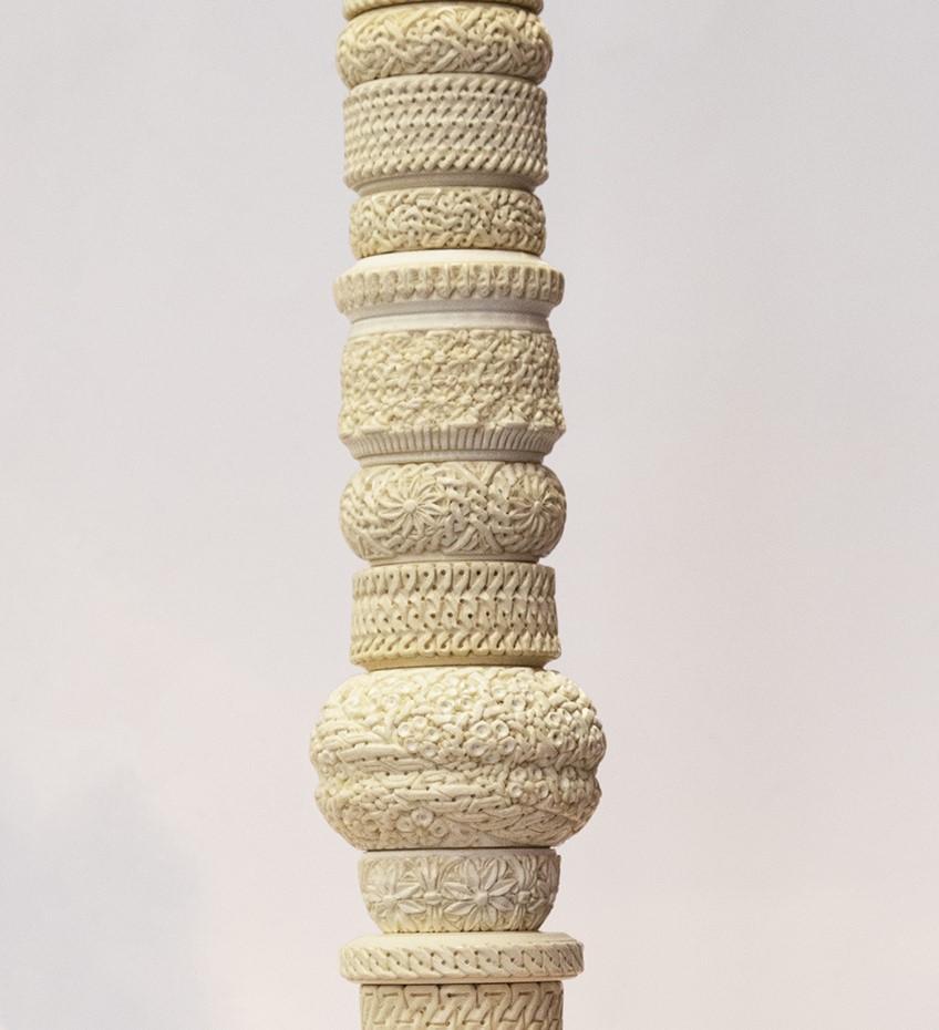 Pillars of Meerschaum, Treasures Untold Aegean Pendant In New Condition For Sale In Philadelphia, PA