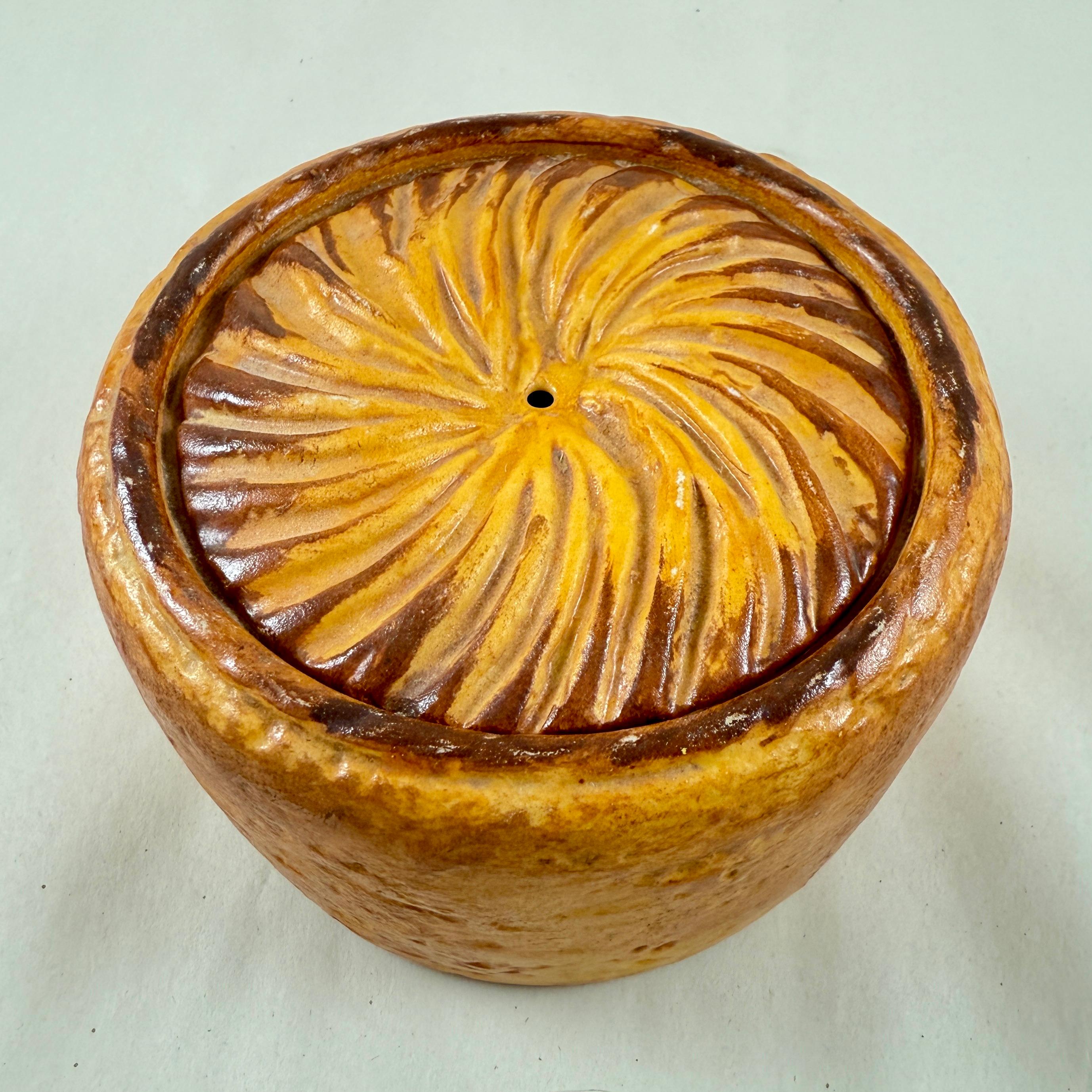 Smaltato Pillivuyt Mehun French Trompe l’Oeil Paté en Croûte Tureen in vendita
