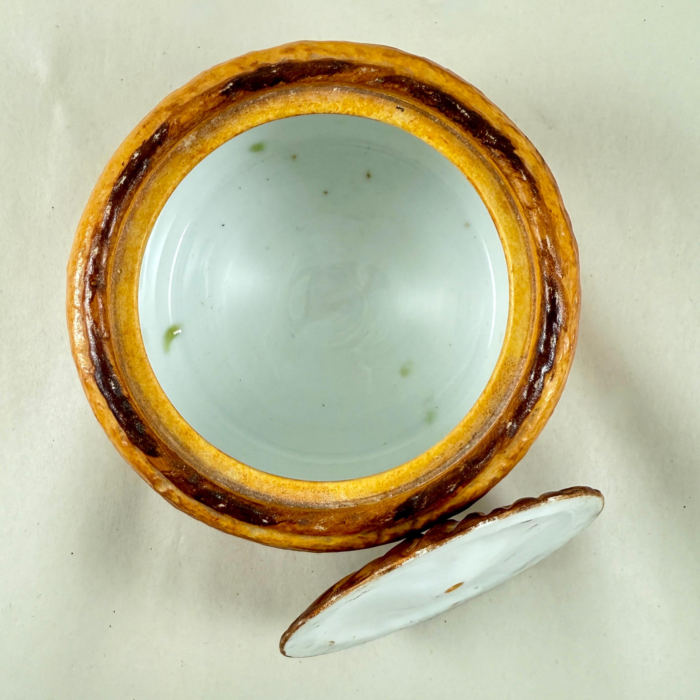 Inizio XX secolo Pillivuyt Mehun French Trompe l’Oeil Paté en Croûte Tureen in vendita
