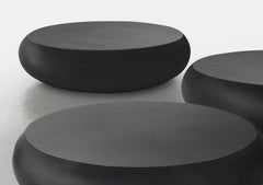 21st Century Verter Turroni Schwarz Fiberglas Couchtisch Sitz Outdoor-Möbel