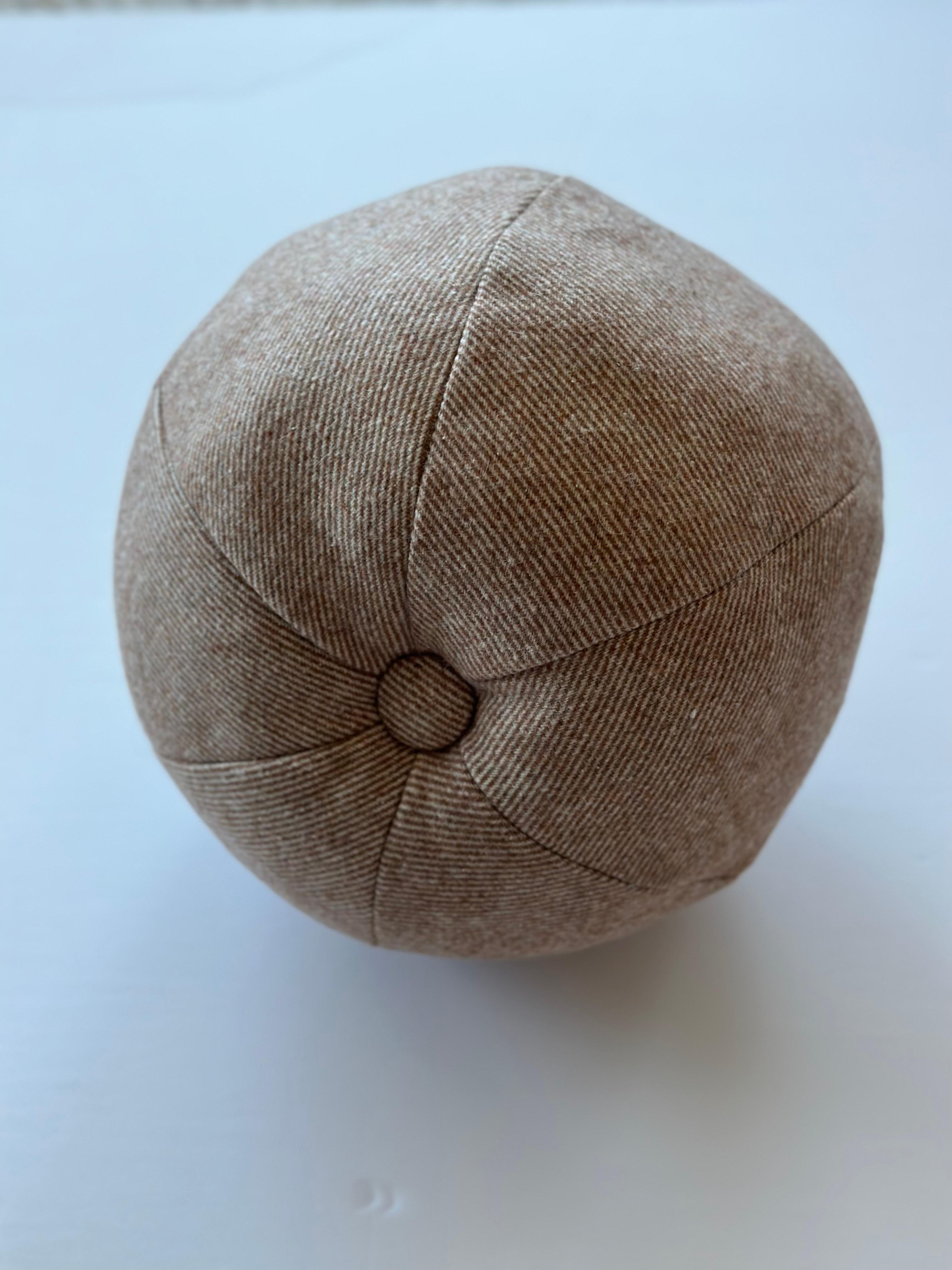 American Pillow Ball in Wool blend - by Mar de Doce For Sale