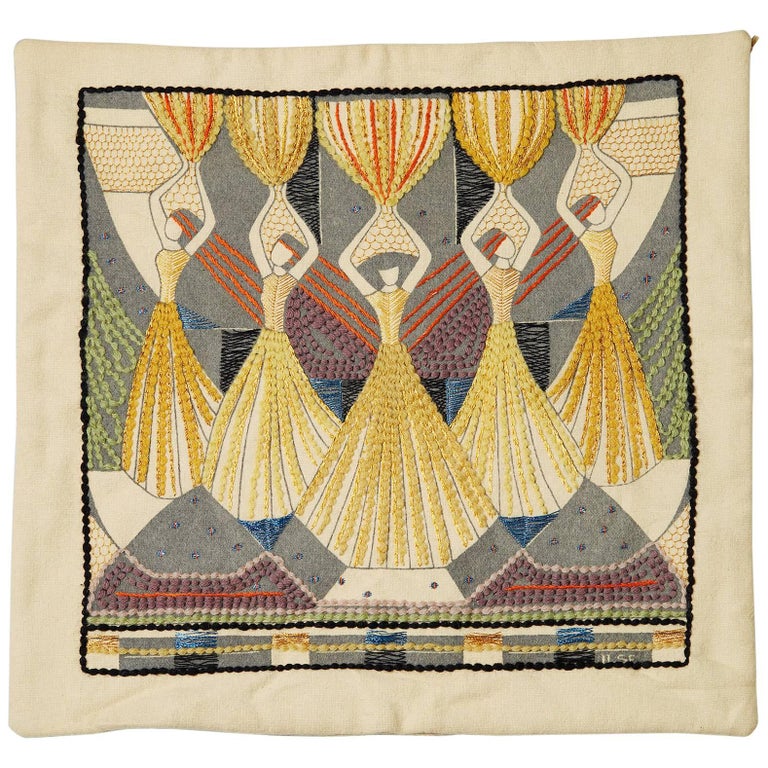Pillow Case by Ilse Claesson, Sweden, 1930s For Sale at ...
