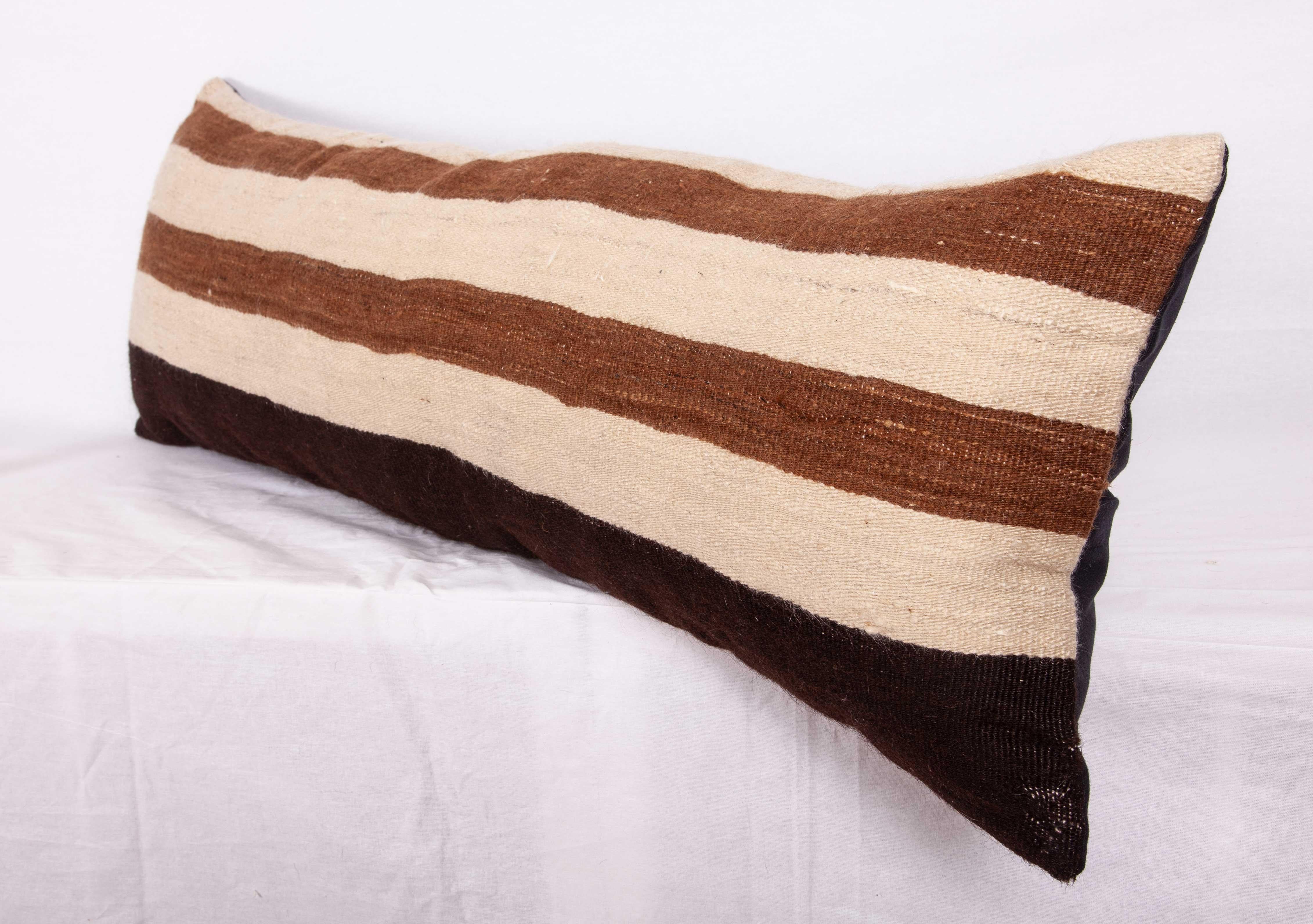 Pillow Case Fashioned from a Mid-20th Century Anatolian Angora Siirt Blanket (Angorawolle)