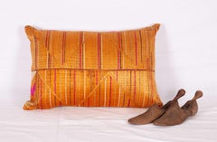 Pillow Case Fashioned from a Phulkari 'Wedding Shawl' from India, 20th Century