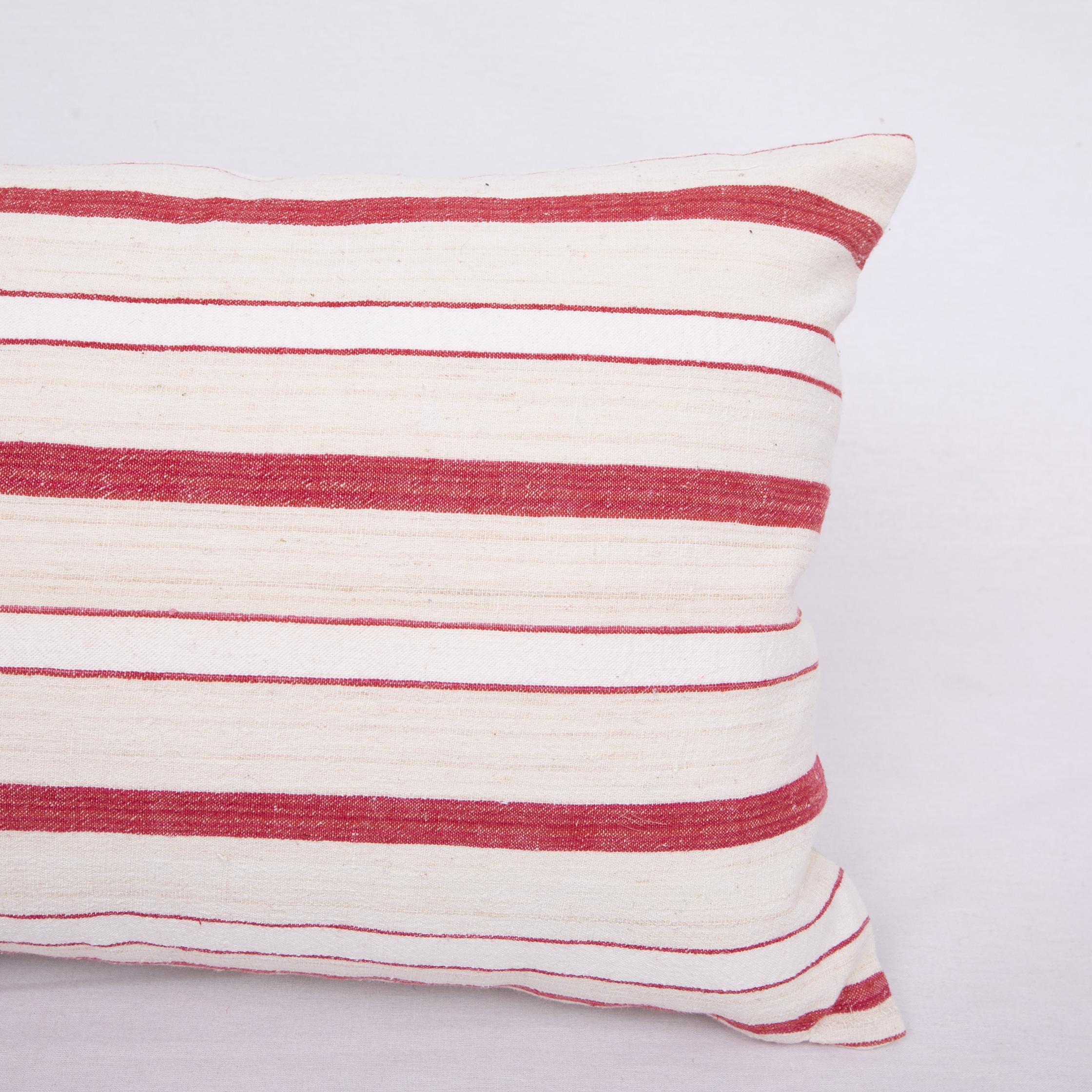 Turco Fodera per cuscino realizzata con un tessuto di cotone vintage anatolico, anni '60 in vendita