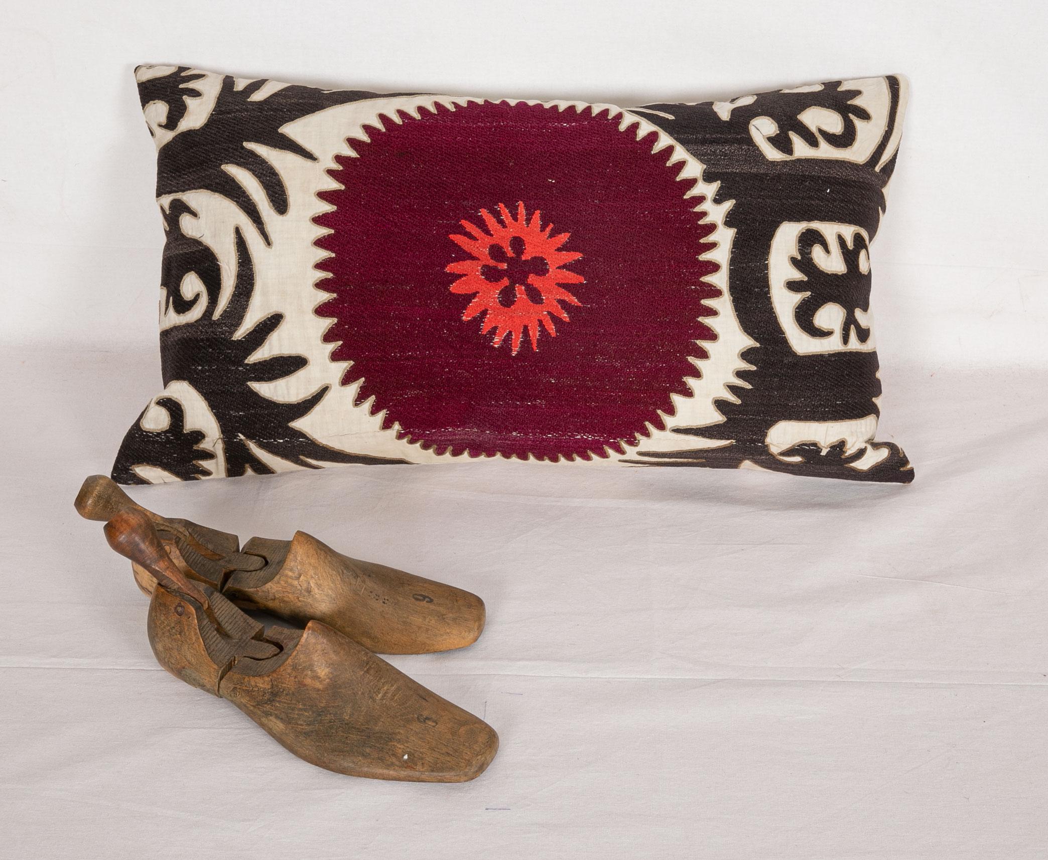 Pillow Case Fashioned from an Early 20th Century Uzbek Suzani 1