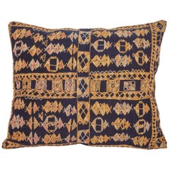 Pillow Case Fashioned from an Early 20th Century Kurdish Djidjim