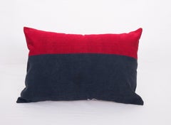 Pillow Case Made Fro an Antique Silk and Cotton Waziri Shawl, Early 20th C