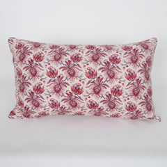 Pillow Case Made From 19th C. Quilt Fragment