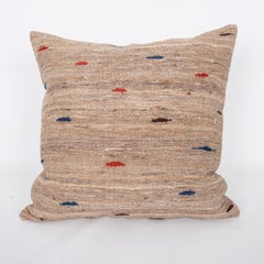 Pillow Case Made from a Vintage Flatweave