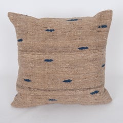 Pillow Case Made from a Vintage Flatweave
