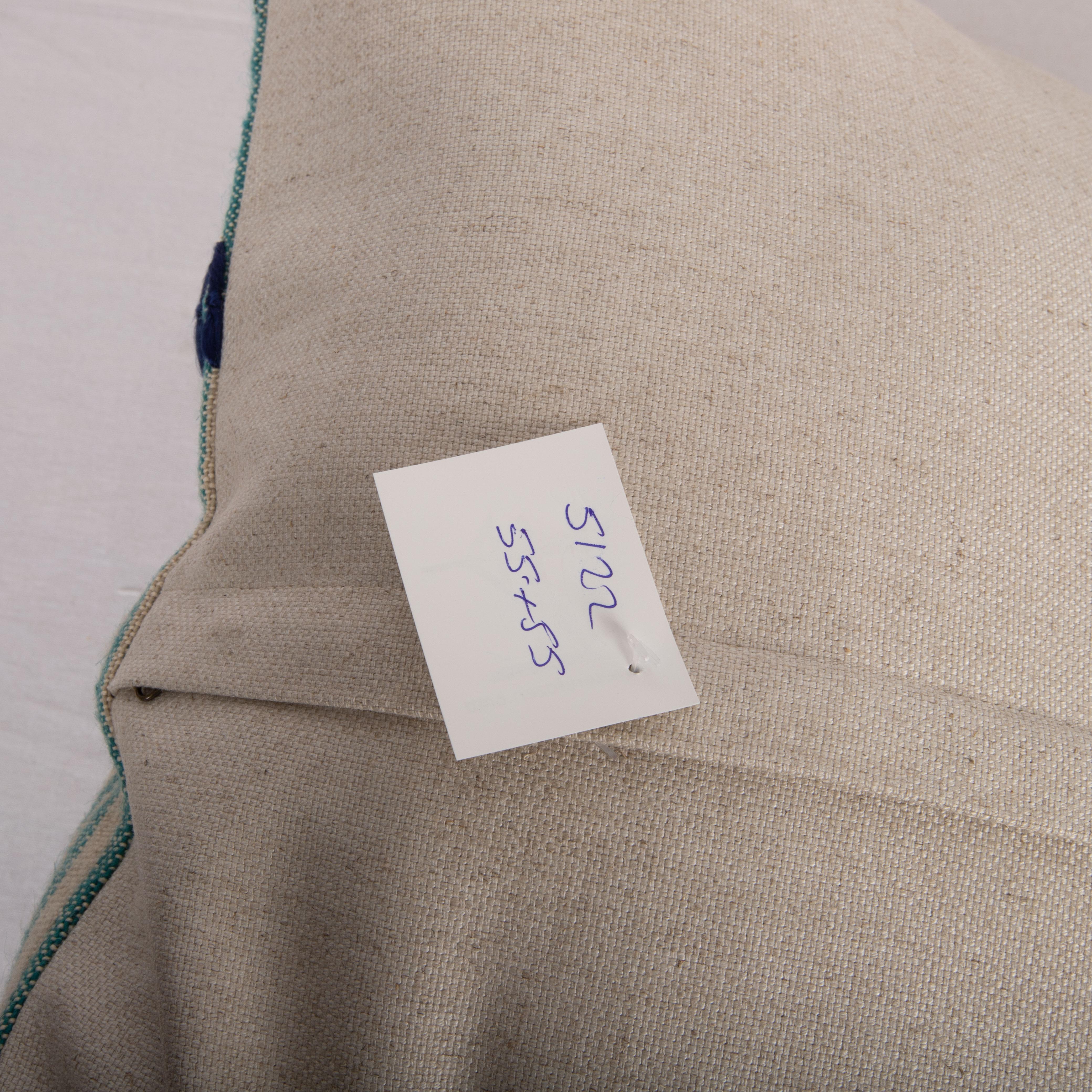 Cotton Pillow Case Made from an Anatolian Cover, Mid 20th C.