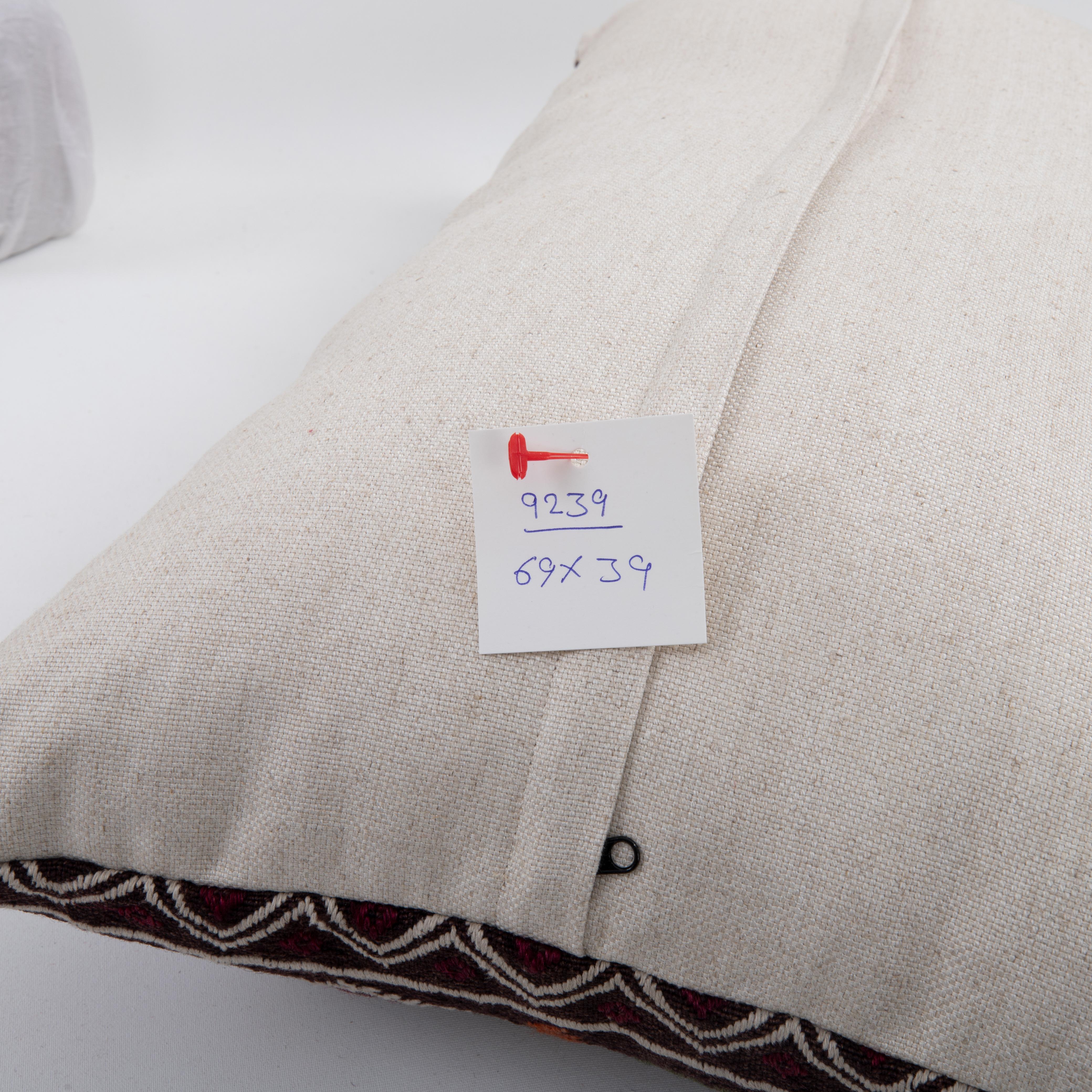 20th Century Pillow Case Made from an Antique Anatolian Cicim Rug For Sale