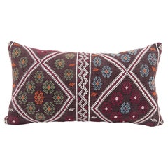 Pillow Case Made from an Antique Anatolian Cicim Rug