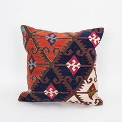 Pillow Case Made from an Antique Anatolian Kilim