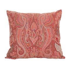 Pillow Case Made from an Antique Kashmir Shawl, India