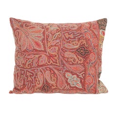 Pillow Case Made from an Antique Kashmir Shawl, India