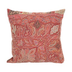 Pillow Case Made from an Antique Kashmir Shawl, India